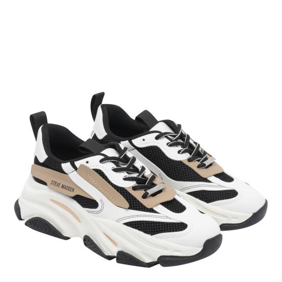 26FW 스티브매든 스니커즈 POSSESSION BLACK TAN MULTICOLOR - STEVE MADDEN