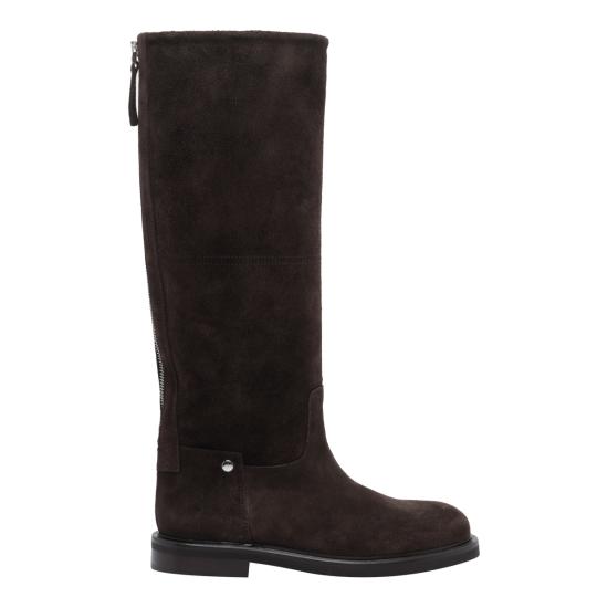 26FW 포에베 부츠 EV01ZIP TESTA DI MORO BROWN
