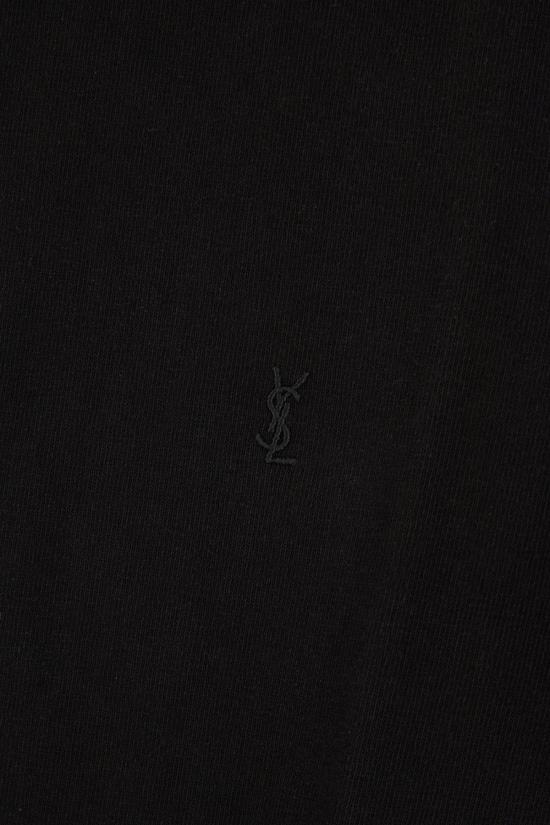 26FW 생로랑 반팔 티셔츠 A001EEY38FG 1000 NOIR - SAINT LAURENT