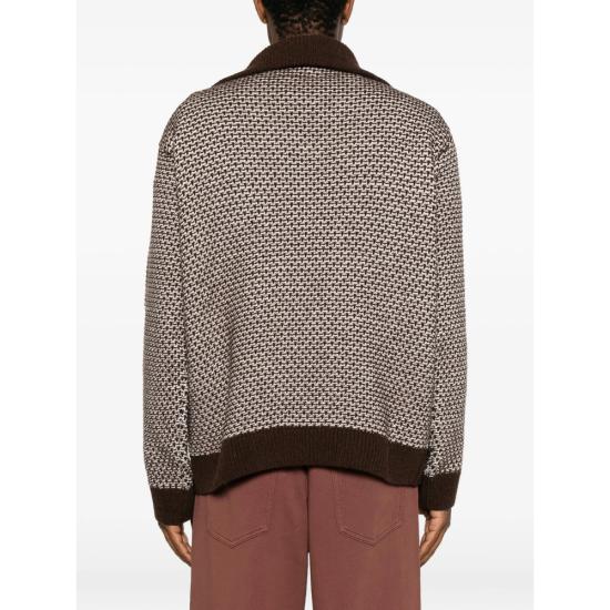 26FW MM6 메종마르지엘라 니트웨어 M13354 SH2GL0015 001J BROWN - MM6 MAISON MARGIELA