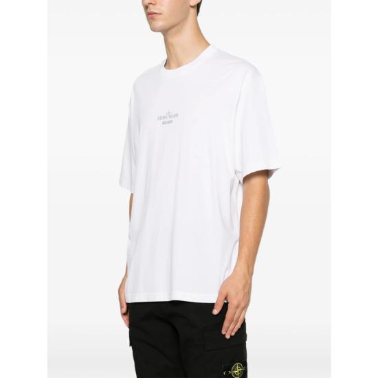 26FW 스톤 아일랜드 탑 152100033 S0091 V0001 WHITE - STONE ISLAND