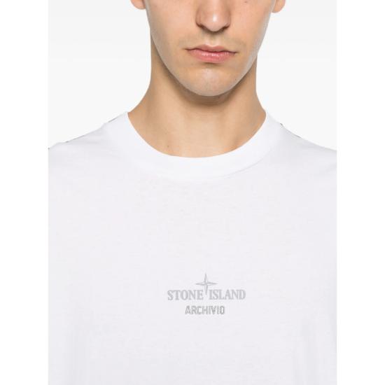 26FW 스톤 아일랜드 탑 152100033 S0091 V0001 WHITE - STONE ISLAND