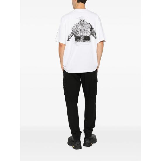 26FW 스톤 아일랜드 탑 152100033 S0091 V0001 WHITE - STONE ISLAND