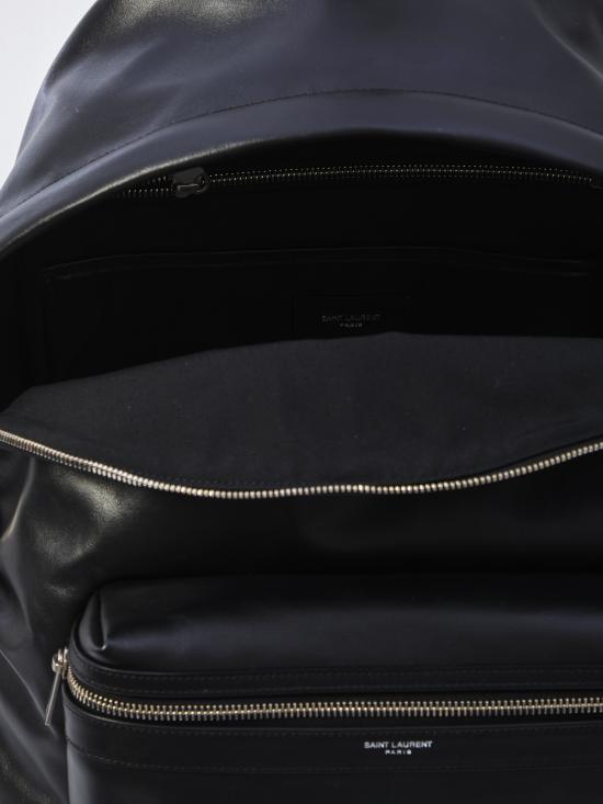 26FW 생로랑 CITY 시티 클래식 로고 백팩 534967 BLACK - SAINT LAURENT