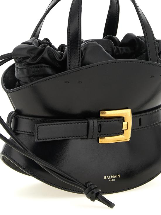 26FW 발망 토트백 FN0DP017LMTE0PA Black - BALMAIN