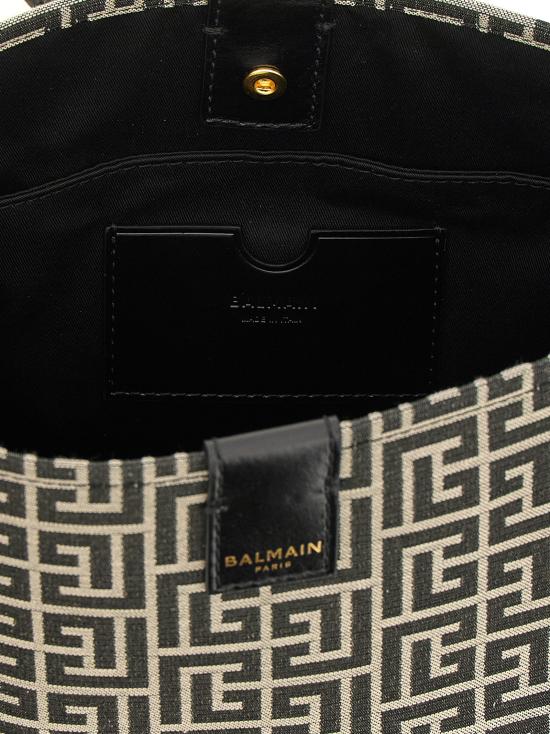 26FW 발망 숄더백 GN1FE033TJMBGFE White Black - BALMAIN