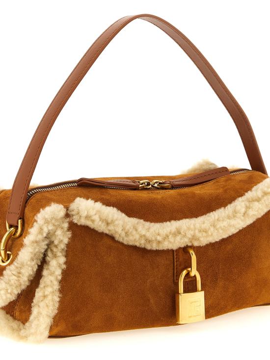 26FW 발망 숄더백 HN1HG066LMOSGYY Brown - BALMAIN