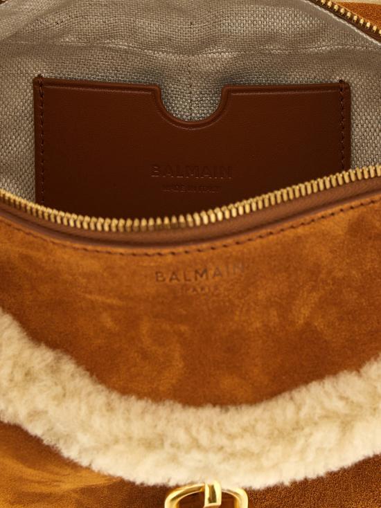 26FW 발망 숄더백 HN1HG066LMOSGYY Brown - BALMAIN