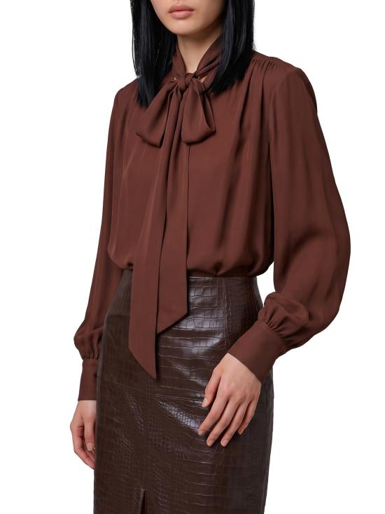 26FW 페데리카 토시 블라우스 31107 BROWN - FEDERICA TOSI