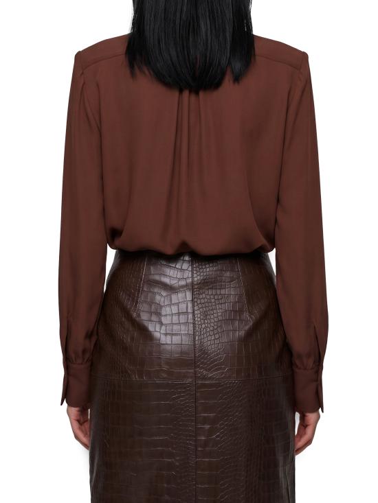 26FW 페데리카 토시 블라우스 31107 BROWN - FEDERICA TOSI