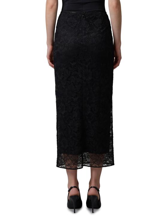 26FW 돌체앤가바나 롱 스커트 F4CRAT BLACK - DOLCE & GABBANA