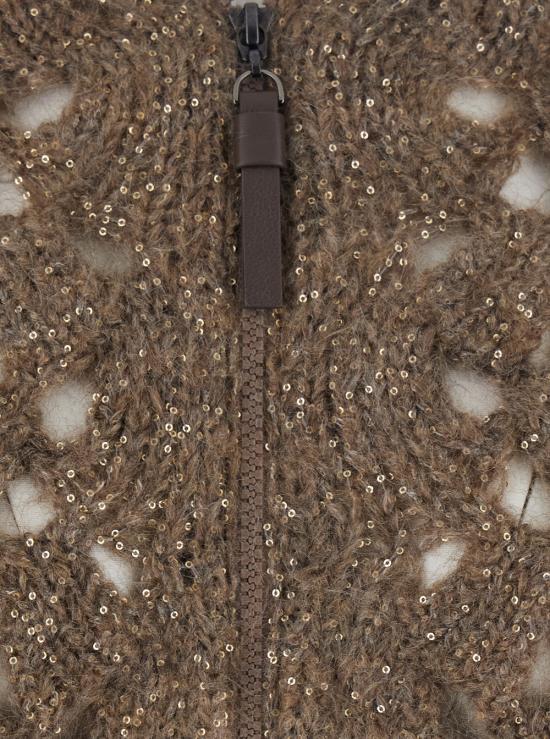 26FW 브루넬로 쿠치넬리 가디건 MNT347516CLE69 Beige - BRUNELLO CUCINELLI