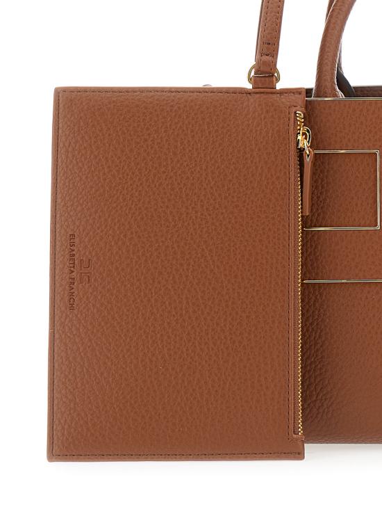 26FW 엘리자베타프랜치 토트백 BS06A66E2FK3 Brown - ELISABETTA FRANCHI