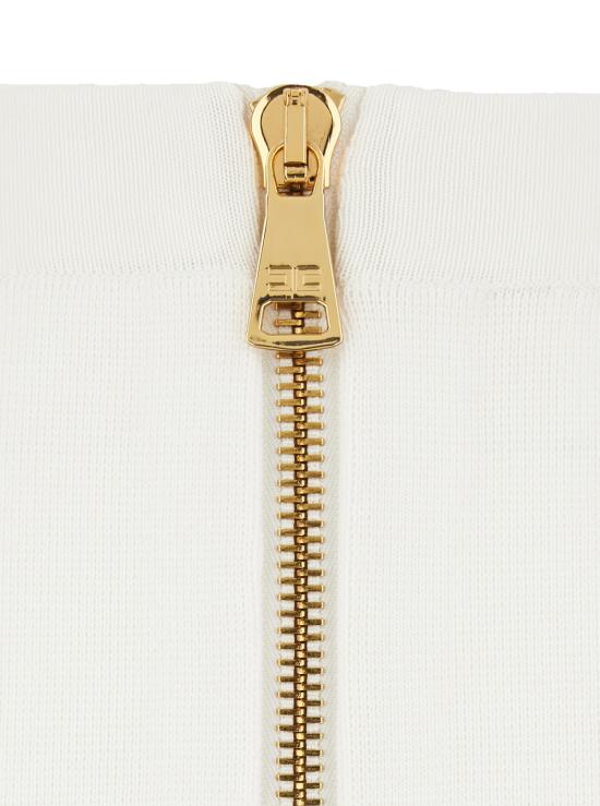 26FW 엘리자베타프랜치 롱 스커트 GK28B66E2360 White - ELISABETTA FRANCHI