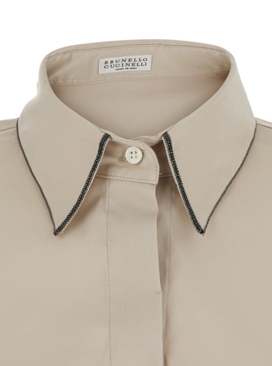 26FW 브루넬로 쿠치넬리 모닐리 셔츠 M0091MA606C3786 Beige - BRUNELLO CUCINELLI