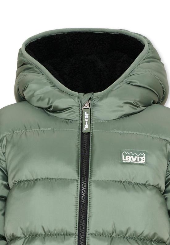 25FW [키즈] 리바이스 자켓 8EN628 F7P GREEN - LEVI'S