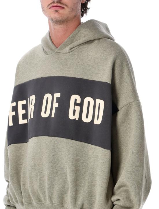 26SS 피어오브갓 후드 티셔츠 RW00283 0135 SEAL HEATHER - FEAR OF GOD