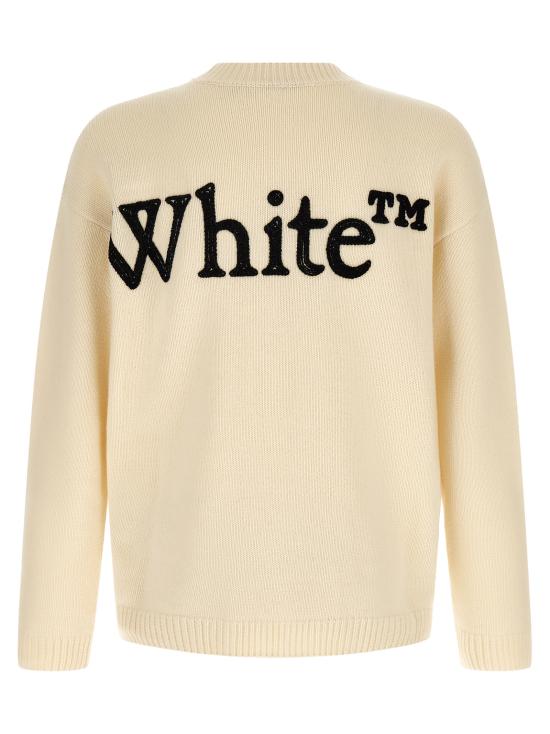 26FW 오프화이트 스웨터 OMHE20QF26KNI00110110110 White - OFF WHITE