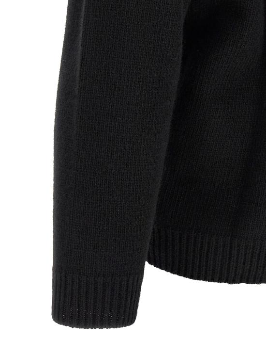26FW 오프화이트 스웨터 OMHE213F26KNI00100001001 White Black - OFF WHITE
