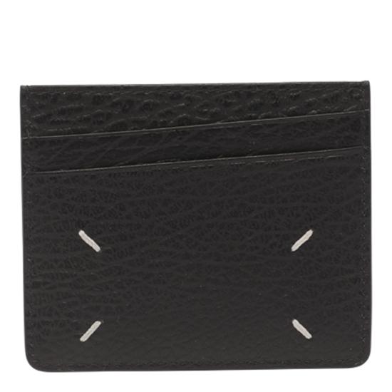 26FW 마르지엘라 4스티치 카드 홀더 SA1VX0006 P4455T8013 Black - MAISON MARGIELA