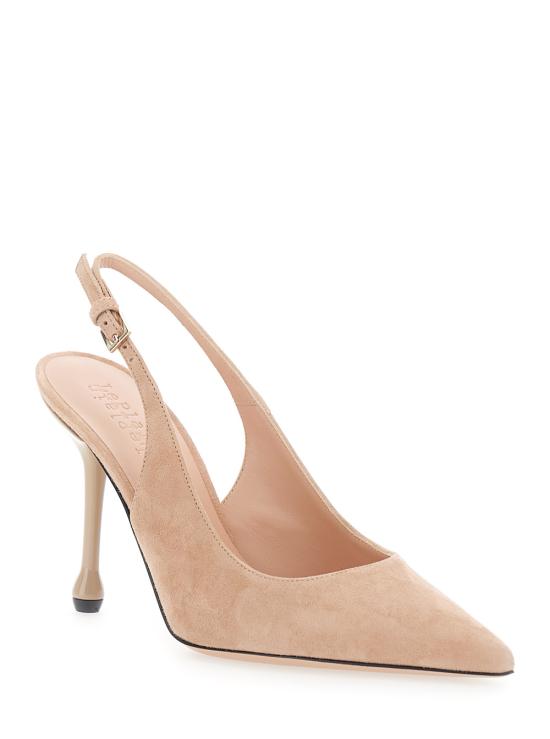 26FW 르플레인 힐/펌프스 1003CAMOSCIOTORTORA Beige - LEPLAIN