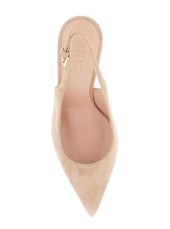 26FW 르플레인 힐/펌프스 1003CAMOSCIOTORTORA Beige - LEPLAIN