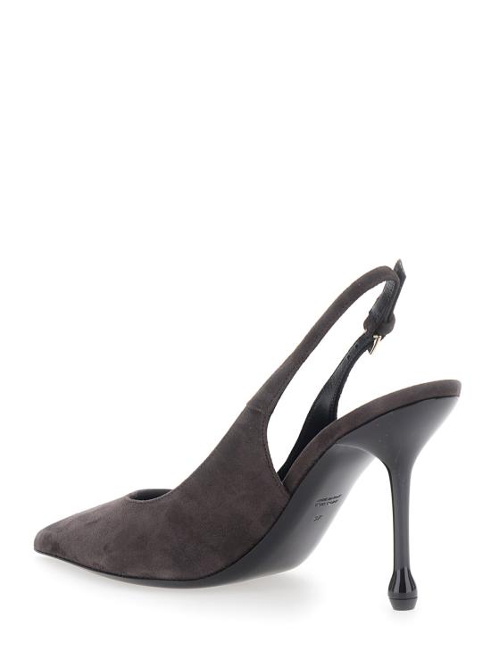 26FW 르플레인 힐/펌프스 1003CAMOSCIOTMORO Brown - LEPLAIN