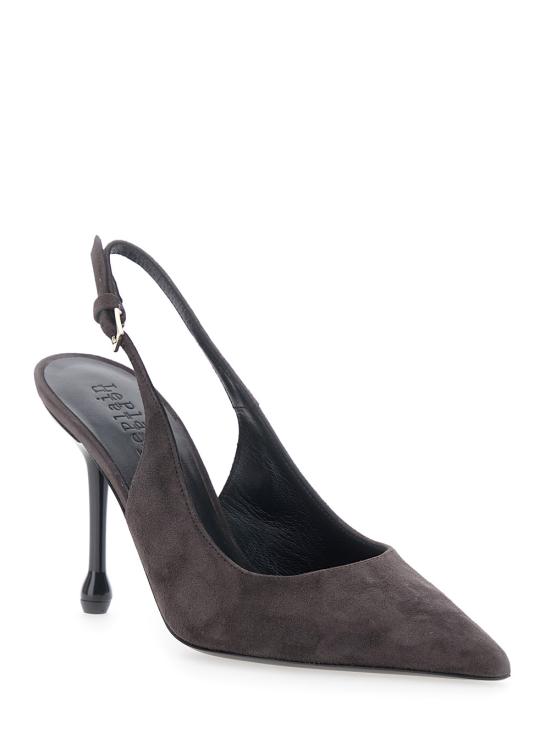26FW 르플레인 힐/펌프스 1003CAMOSCIOTMORO Brown - LEPLAIN
