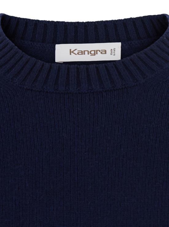 26FW 캉그라 긴팔 티셔츠 410001692 Blu - KANGRA