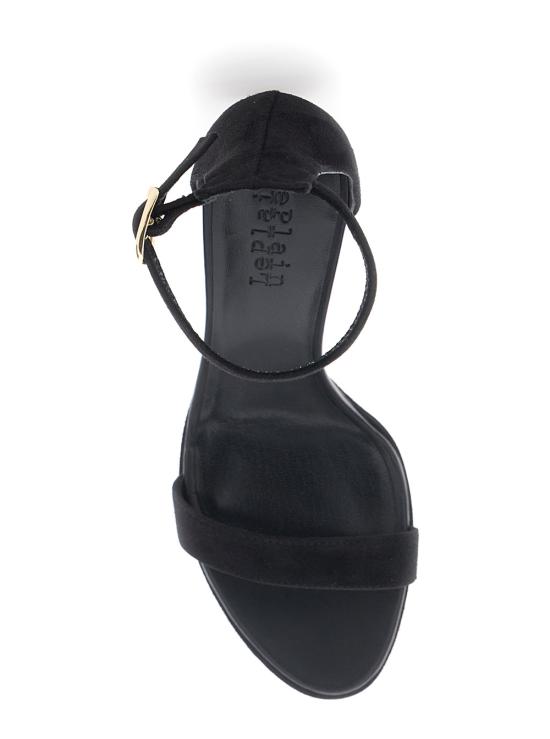 26FW 르플레인 힐/펌프스 1005CAMOSCIONERO Black - LEPLAIN