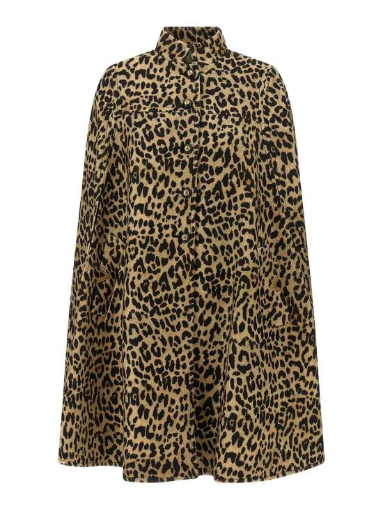 25FW 발렌티노 가라바니 케이프 B3CG4Q09G7AN2 ANIMAL PRINT