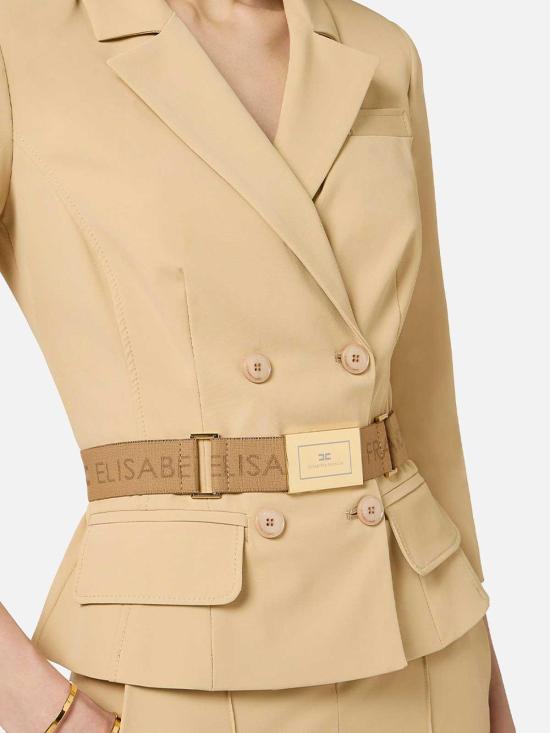 26SS 엘리자베타프랜치 자켓 GI22461E2470 Beige - ELISABETTA FRANCHI
