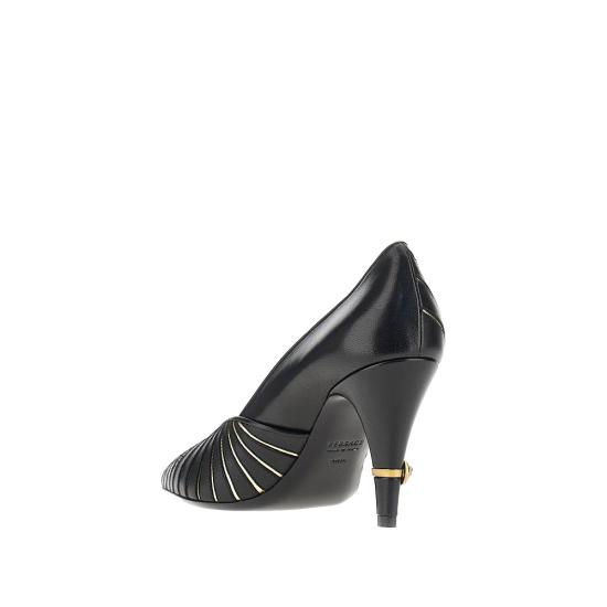 26FW 베르사체 힐/펌프스 10253491A00198 Black - VERSACE