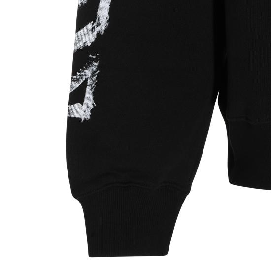 26FW 오프화이트 긴팔 티셔츠 OMBA054F26 FLE007001 BLACK - OFF WHITE