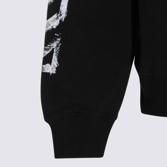 26FW 오프화이트 긴팔 티셔츠 OMBA054F26 FLE007001 BLACK - OFF WHITE