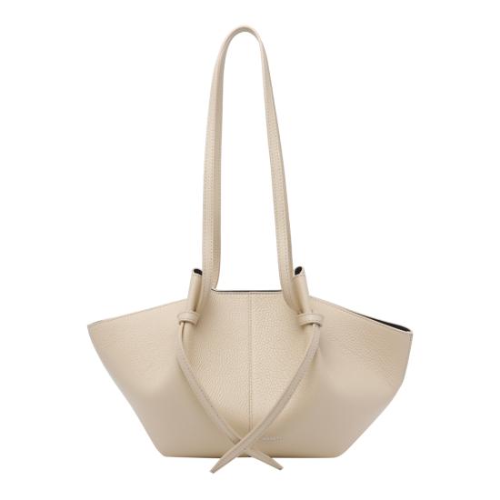 26FW 유제피 숄더백 MOCHI PEBBLE GRAIN LEATHERL066 WHITE