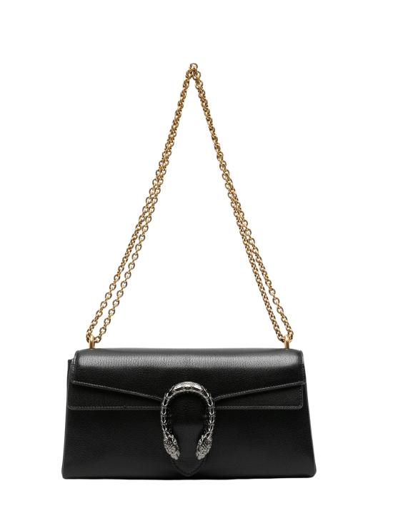 26FW 구찌 디오니소스 레더 숄더백 874735 AAGA71000 BLACK