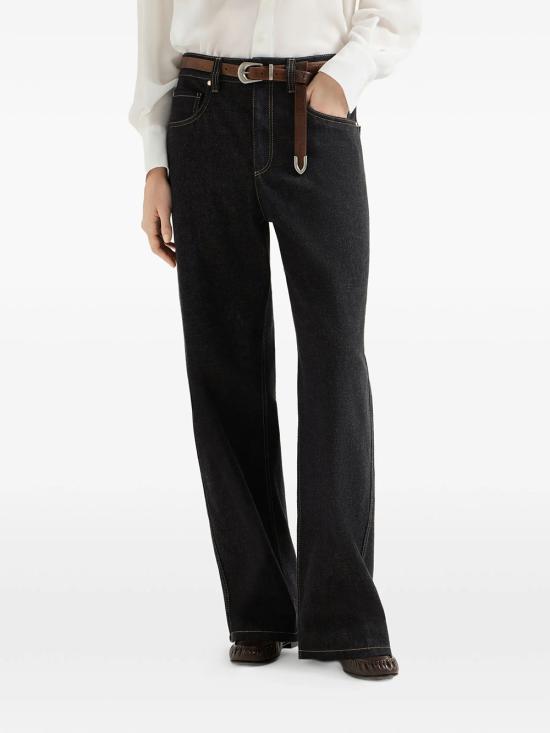 26FW 브루넬로 쿠치넬리 데님 팬츠 ML134P4021 C002 NERO - BRUNELLO CUCINELLI