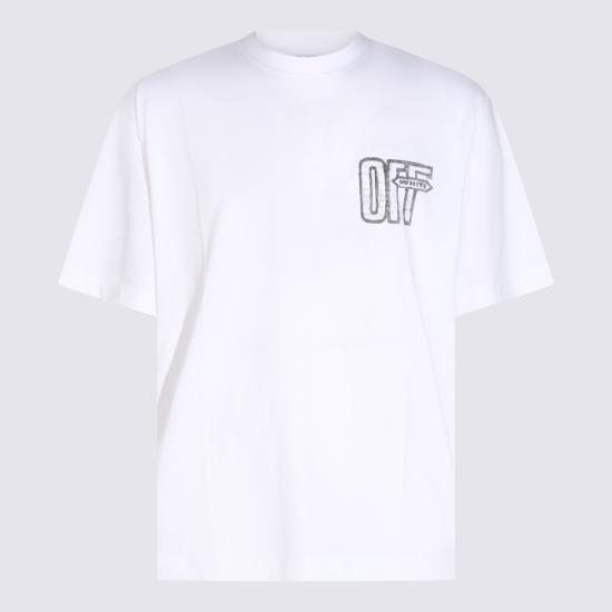 26FW 오프화이트 반팔 티셔츠 OMAA120F26 JER00Y100 WHITE - OFF WHITE
