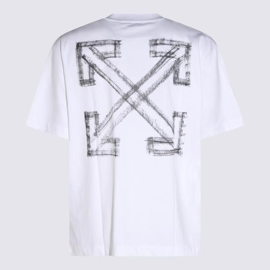 26FW 오프화이트 반팔 티셔츠 OMAA120F26 JER00Y100 WHITE - OFF WHITE
