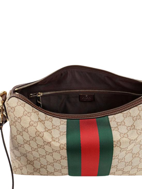 26FW 구찌 웹 디테일의 미디엄 GG 크로스백 웹 디테일의 미디엄 GG 크로스백 A002KX FAF999646 - GUCCI