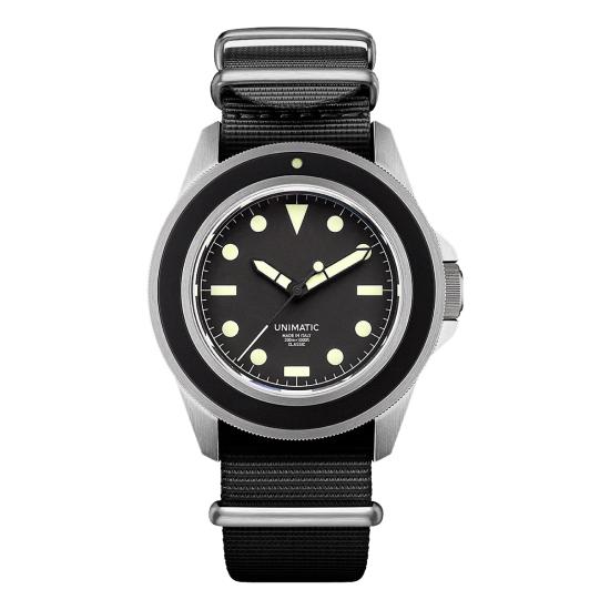 26FW 유니마틱 손목시계 UC1 NERO Black