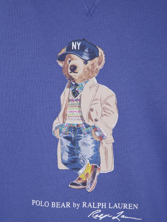 26FW 폴로 랄프로렌 긴팔 티셔츠 710 B27 073 001 BASTILLE BLUE HRTG BR - POLO RALPH LAUREN