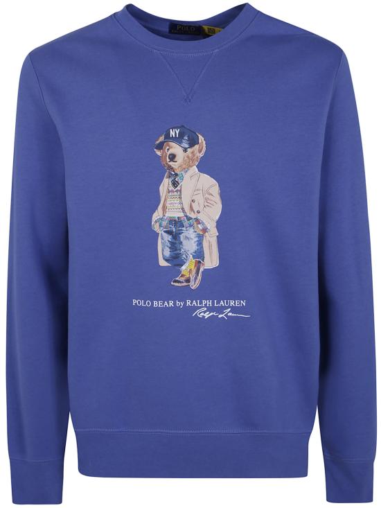 26FW 폴로 랄프로렌 긴팔 티셔츠 710 B27 073 001 BASTILLE BLUE HRTG BR