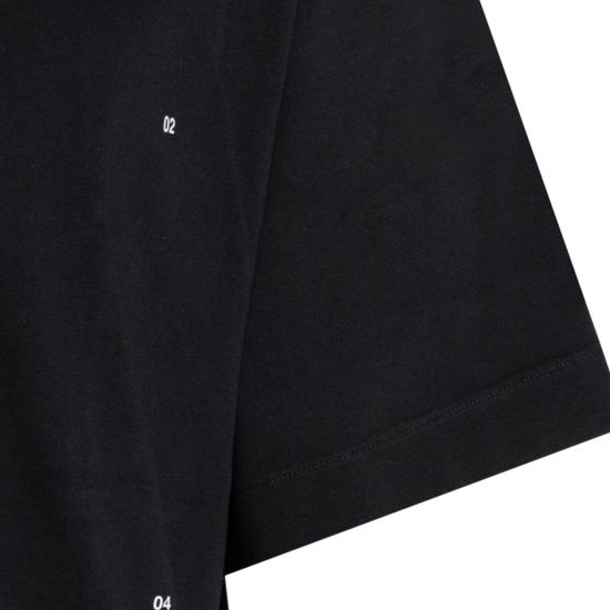 26FW 오프화이트 반팔 티셔츠 OMAA120F26 JER00F001 BLACK - OFF WHITE
