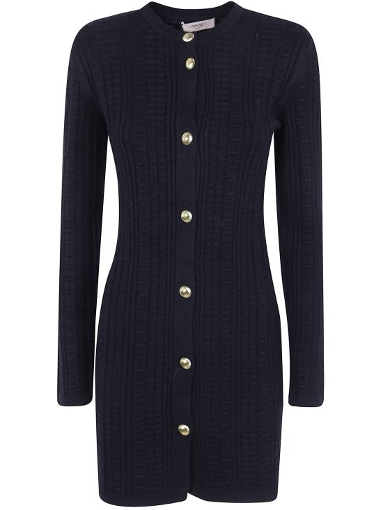 26FW 트윈셋 미디 원피스 262TP3100 00006 BLACK
