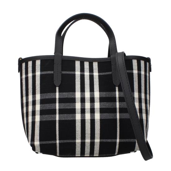 26SS 버버리 미니 리버시블 블룸즈버리 토트백 8119629 - BURBERRY