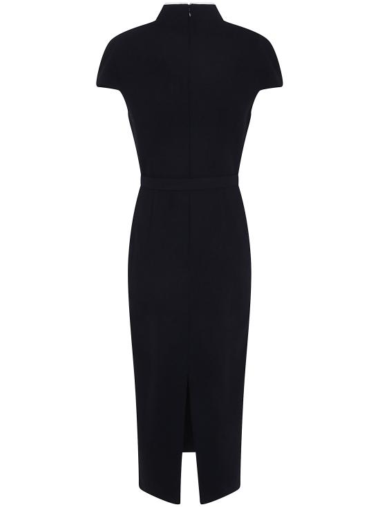 26FW 셀프 포트레이트 미디 원피스 AW26 074MB BLACK - SELF PORTRAIT