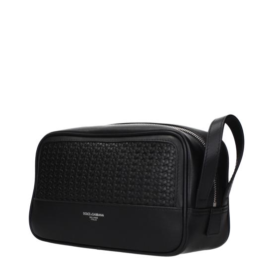 26SS 돌체앤가바나 Woven plongé calfskin necessaire 파우치 BT3310AN4198B956 - DOLCE & GABBANA
