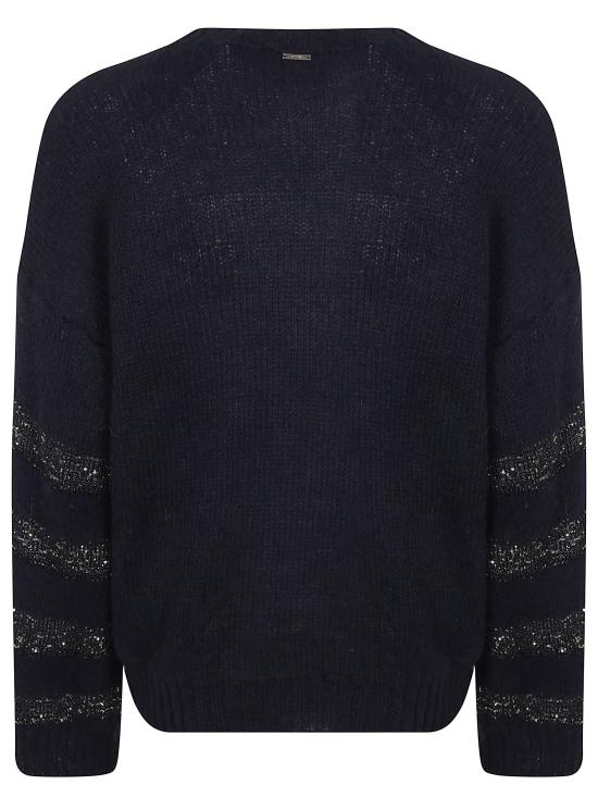 26FW 트윈셋 스웨터 262TP3530 13926 BLACK GOLD - TWINSET
